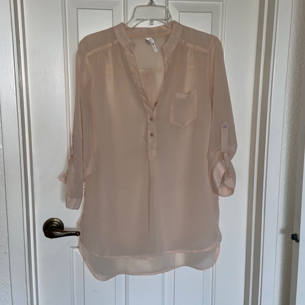 Sheer blouse
